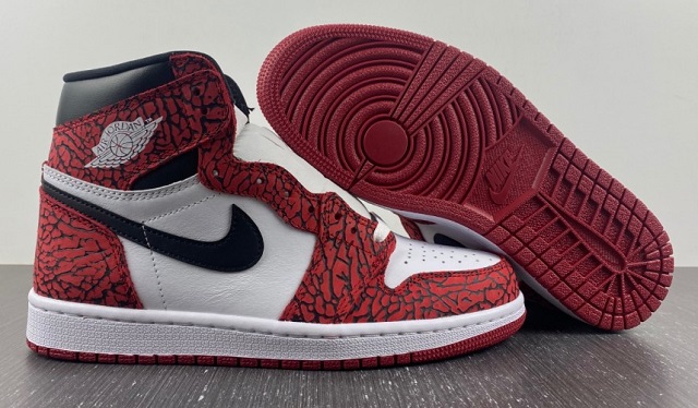 Air Jordan Retro 1 Grade AAA Red Cement - Click Image to Close